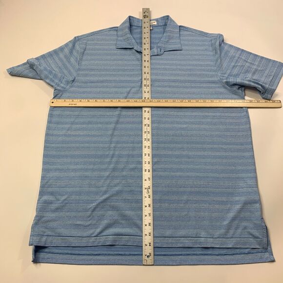Peter Millar Shirt Mens Extra Large Breeze Evening Summer Comfort Droptail Polo - Picture 4 of 9